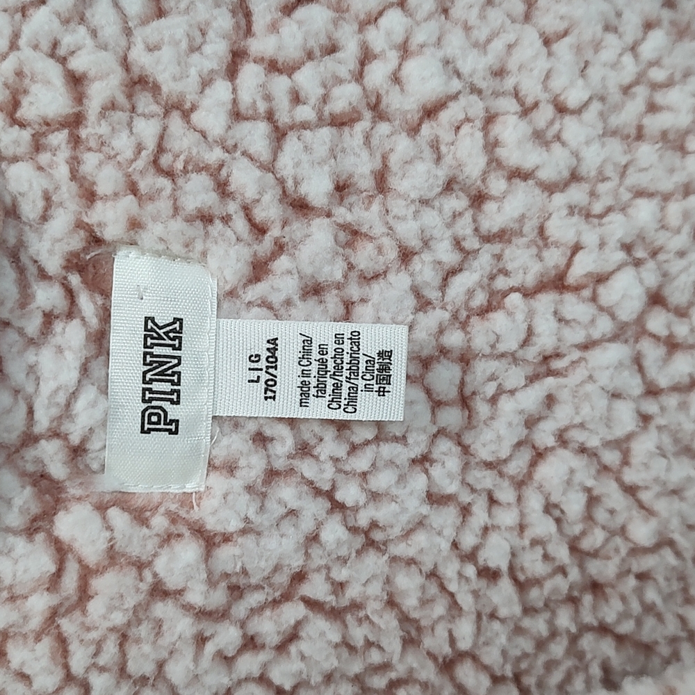 Victoria's Secret PINK Sherpa Hooded Onsie - Picture 10 of 10